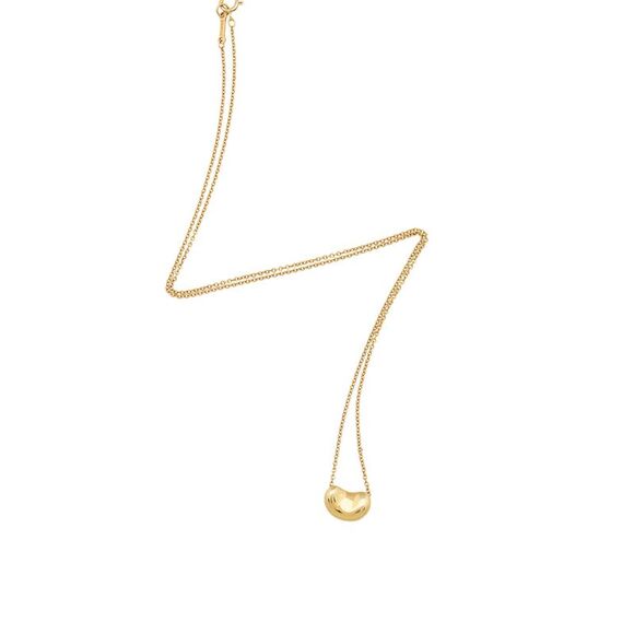 Tiffany & Co. Jewelry - Tiffany & Co. Elsa Peretti 18k Gold Bean 9mm Necklace